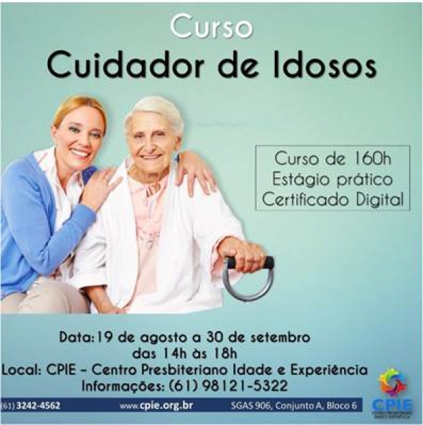 Curso para Cuidador de Idosos 2019