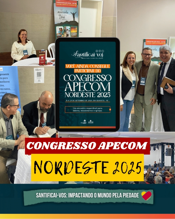 CAS/IPB presente no Congresso APECOM Nordeste 2025